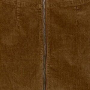 Size 10 camel/tan corduroy mini skirt.